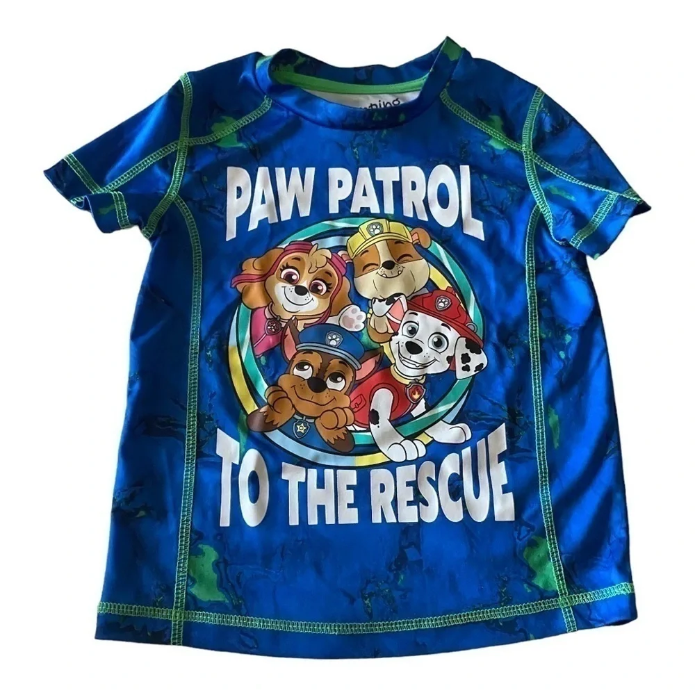 PAW PATROL-ACTIVE PAW PATROL SHIRT & SLIPPERS